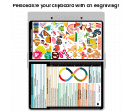 WhiteCoat Clipboard® - White Child Life Specialist Edition